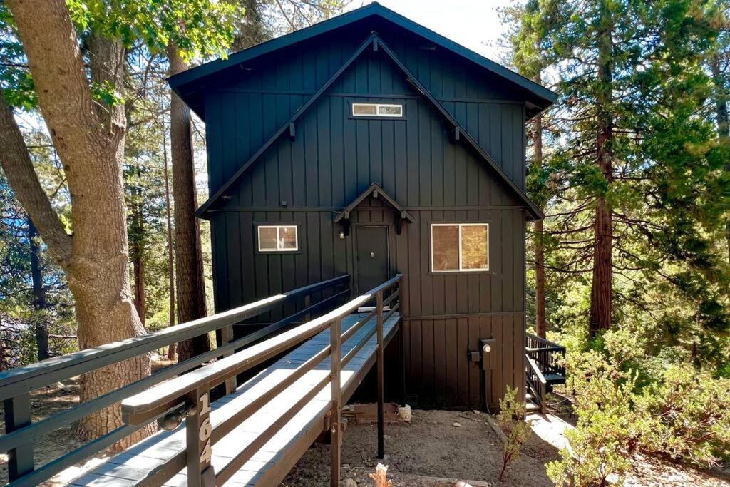 Glimmer Chalet Treetop A-Frame Cabin Lake View Lake Arrowhead Bagian luar foto